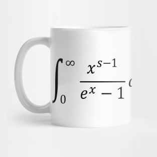 Riemann Zeta function and Euler Gamma Function Mug